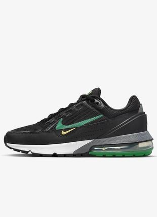 Кросівки nike air max pulse колір black/white/malachite