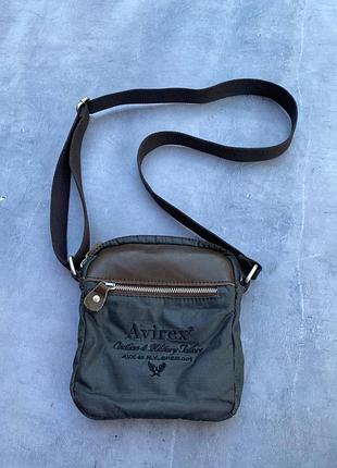 Сумка через плечо мессенджер avirex для летчиков оригинал