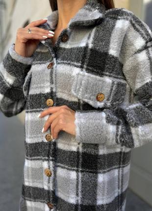 Пальто демисезонное тедди3 фото