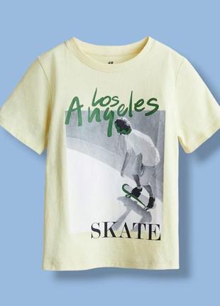 Футболка h&m для хлопчика підлітка  134 140