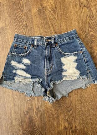Джинсові шорти pull&bear