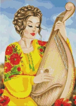 Алмазная мозаика идейка "играй, моя бандура"