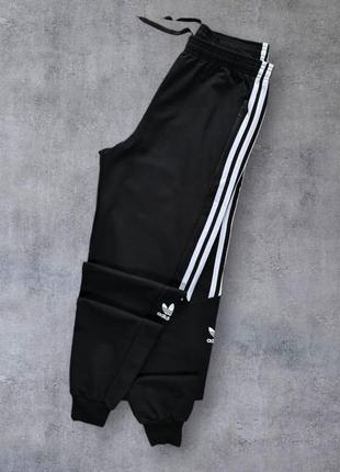 🔥чоловічі штани adidas чорні🔥