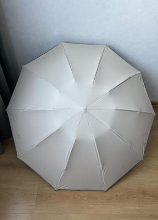 Парасоля реверсна з ліхтариком: синя, бордова, бежева, рожева, чорна; автоматична,...