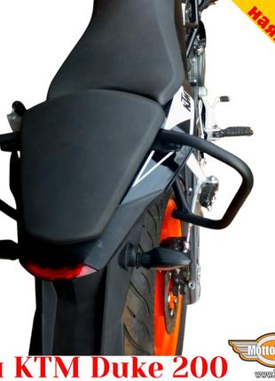 Ktm 200 duke защитные дуги задние