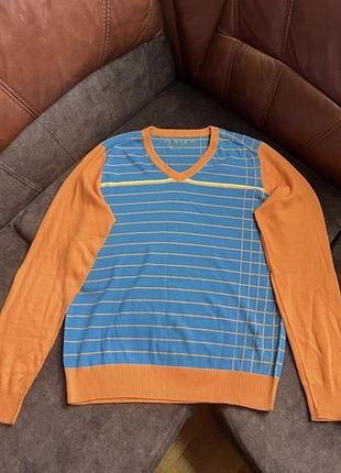 Хлопковый свитер пуловер review оригинальный