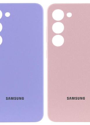 Чехол silicone cover lakshmi full camera (aaa) with logo для samsung galaxy s23