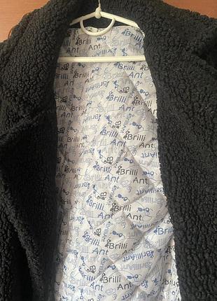 Шуба из искусственной овчины мягкая шубка