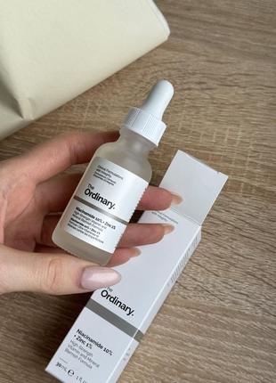 The ordinary - niacinamide 10% + zinc 1% (канада) - сыворотка с ниацинамидом и цинком - 30 ml1 фото