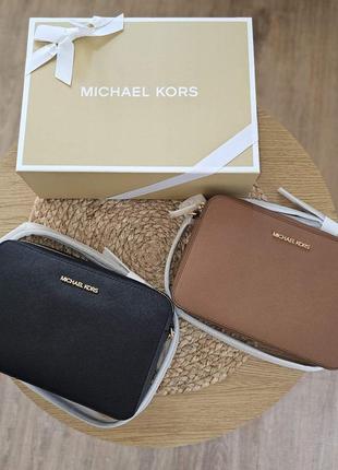 Сумочка michael kors jet set logo large2 фото