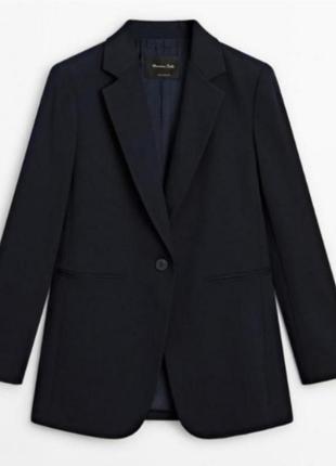 Піджак massimo dutti вовна