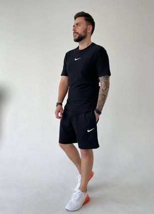 Мужской летний костюм футболка шорты nike2 фото