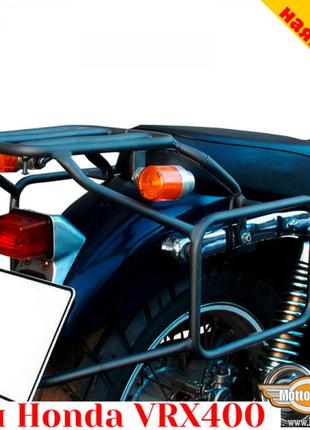 Honda vrx400 цельносварная багажная система для текстильных сумок