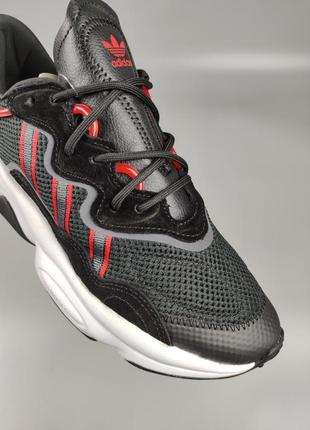 Кросівки adidas ozweego black&red3 фото