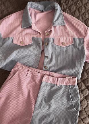 Костюм shein, двухцветный