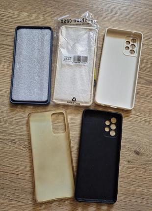 Силіконові чохли на телефон samsung a72, 5шт7 фото