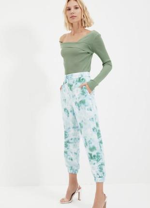 Zara спортивні штани джогери тай дай zara tie-dye joggers s