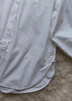 🩷🦋❤️ чрезвычайно красивая белая рубашка с объемными рукавчиками oversize6 фото