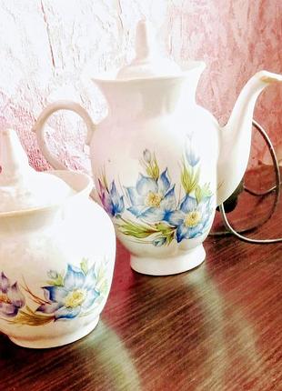 Цукорниця і заварник