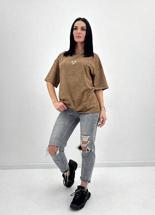 Базовая футболка с принтом "soul" (турция) | батал