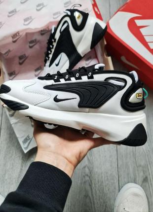 Чоловічі кросівки nike zoom 2k white black5 фото