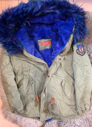 Onesize blue fox куртка (l)onesize