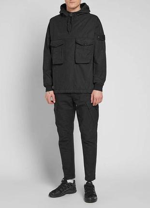 Stone island ghost resin cotton popover hooded2 фото