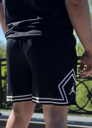 Шорти jordan dri-fit diamond shorts (dx1487-010) оригінал!7 фото