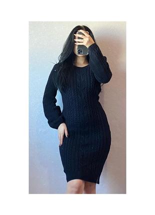 Актуальне плаття светр, тепла сукня, стильне, модне, трендове