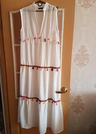 Прозрачный пеньюар, платье пляжное boohoo