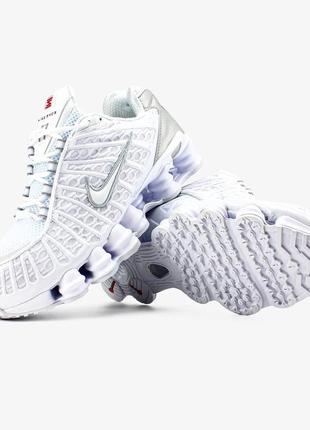 Nike shox tl "white"9 фото