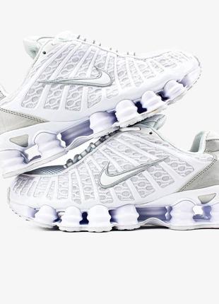 Nike shox tl "white"8 фото