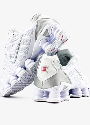 Nike shox tl "white"10 фото