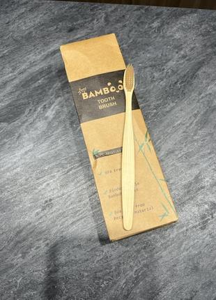 Бамбуковая зубная щетка, зубная щетка из бамбука2 фото