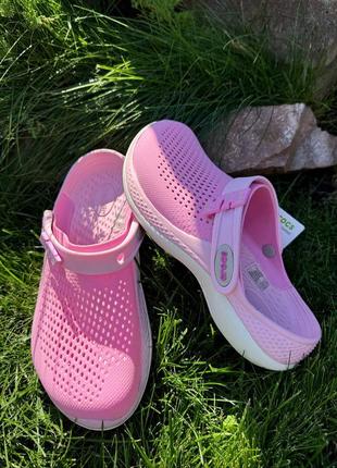 Crocs literide barely pink hotsell