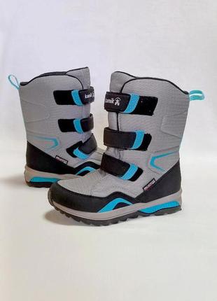Водонепроницаемые зимние ботинки для мальчика kamik chinook hi kids/boys 3m thinsulate