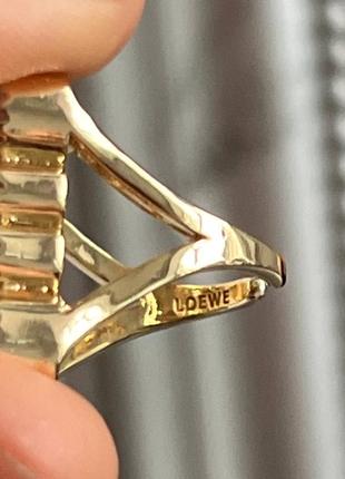 Брендовое кольцо в стиле loewe 😘