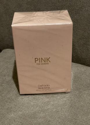 Только до 6 мая новая парфюмированная вода амбра роза de facto pink 50ml2 фото