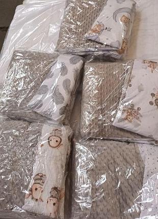 Плед плюшевый с утеплителем