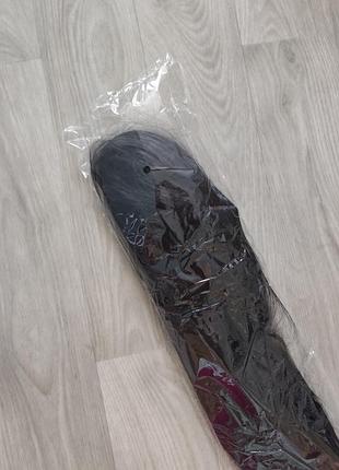 Новый парик (длинные, черные волосы)