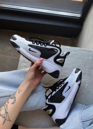 Кросівки nike zoom 2k black white5 фото