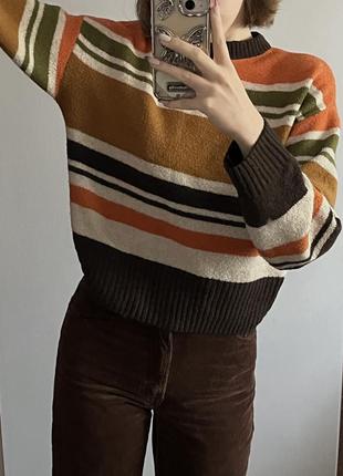 Полосатий светрик cropp