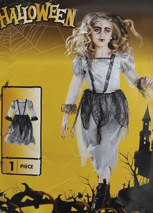 Дитячий костюм для дівчинки на halloween хелловін lidl 110-116 4-6 років