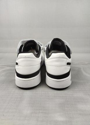 Кроссовки adidas forum low white&amp;black5 фото