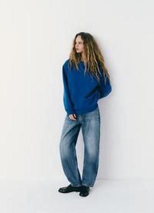 Zara оверсайз свитшот