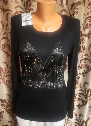 Кофта moschino хл!
