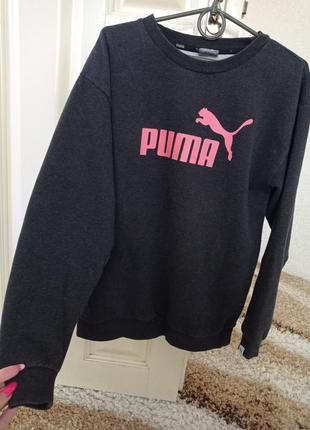 Толстовка худи puma
