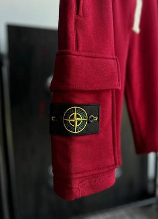 Комплект чоловічий футболка шорти stone island4 фото