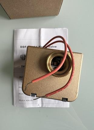 Латунный двухпортовый клапан dfq-ja1 motor valve с приводом, регулирующий клапан