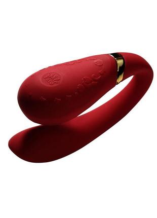 Смартвібратор для пар zalo — fanfan bright red